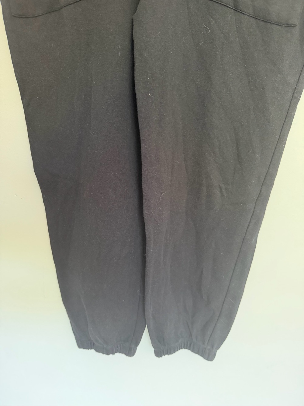 For Days "Relaxing" 100% Organic Cotton Black Racerback Pull On Jumpsuit Romper - Picture 6 of 15